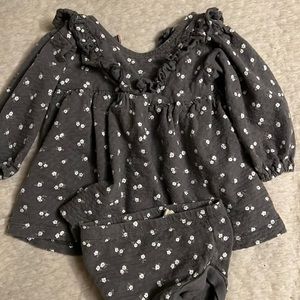 Quincy Mae Pointelle Dress 6-12 months
